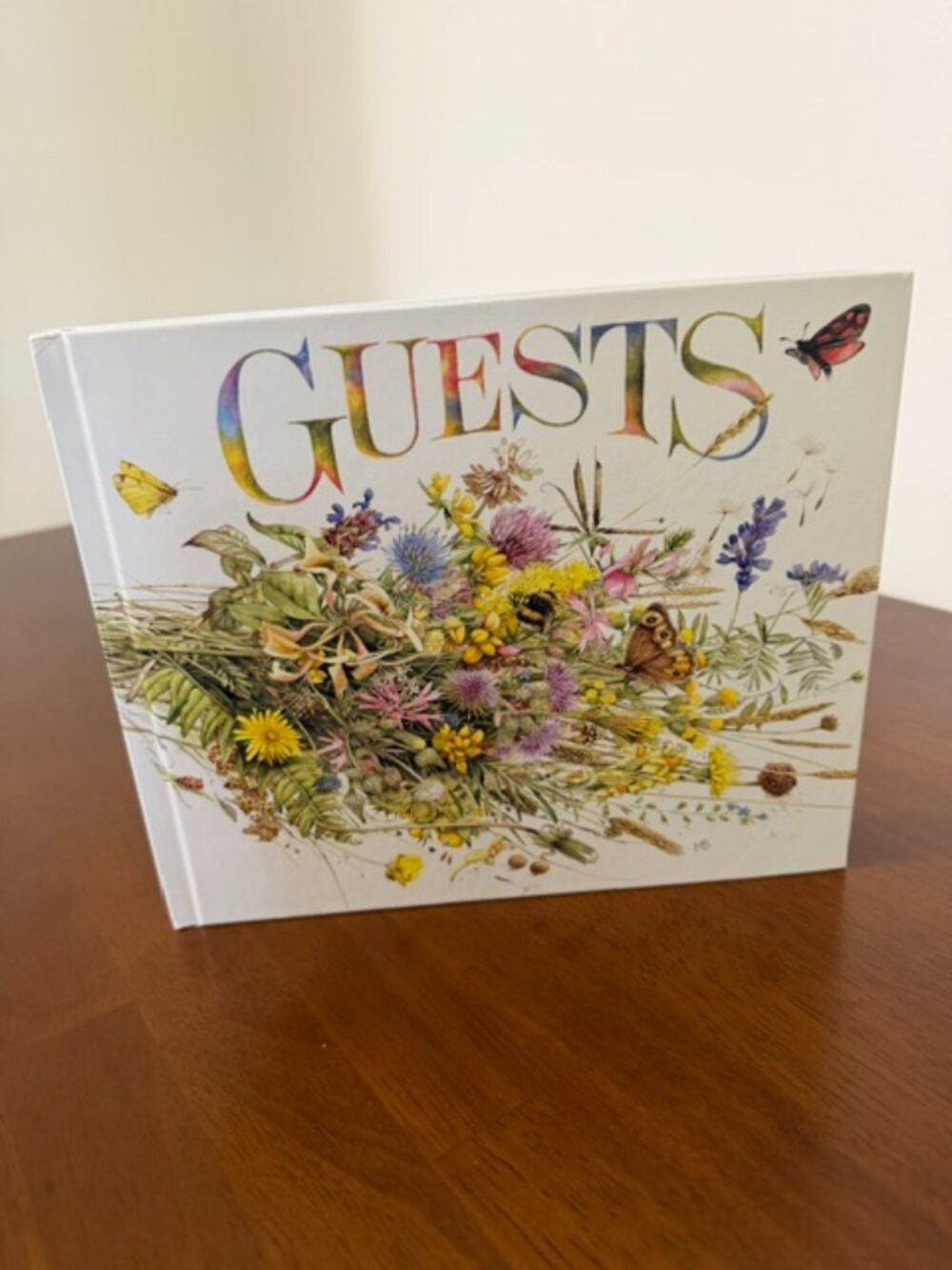 Vintage Hallmark Marjolein Bastin Guest Book Nature’s Sketchbook RA8770.